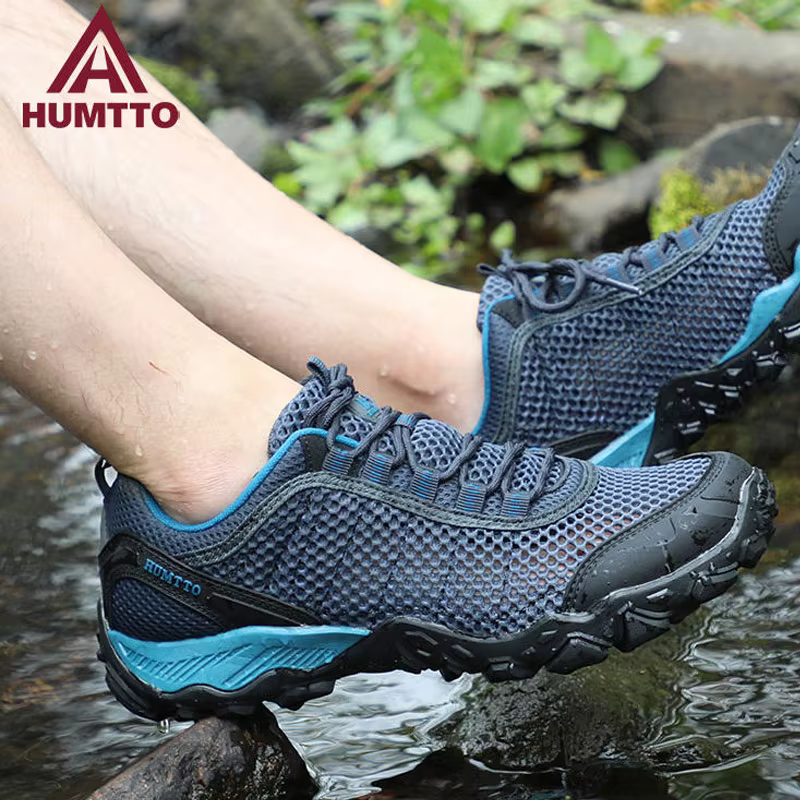 Humtto zapatillas de senderismo transpirables para exteriores