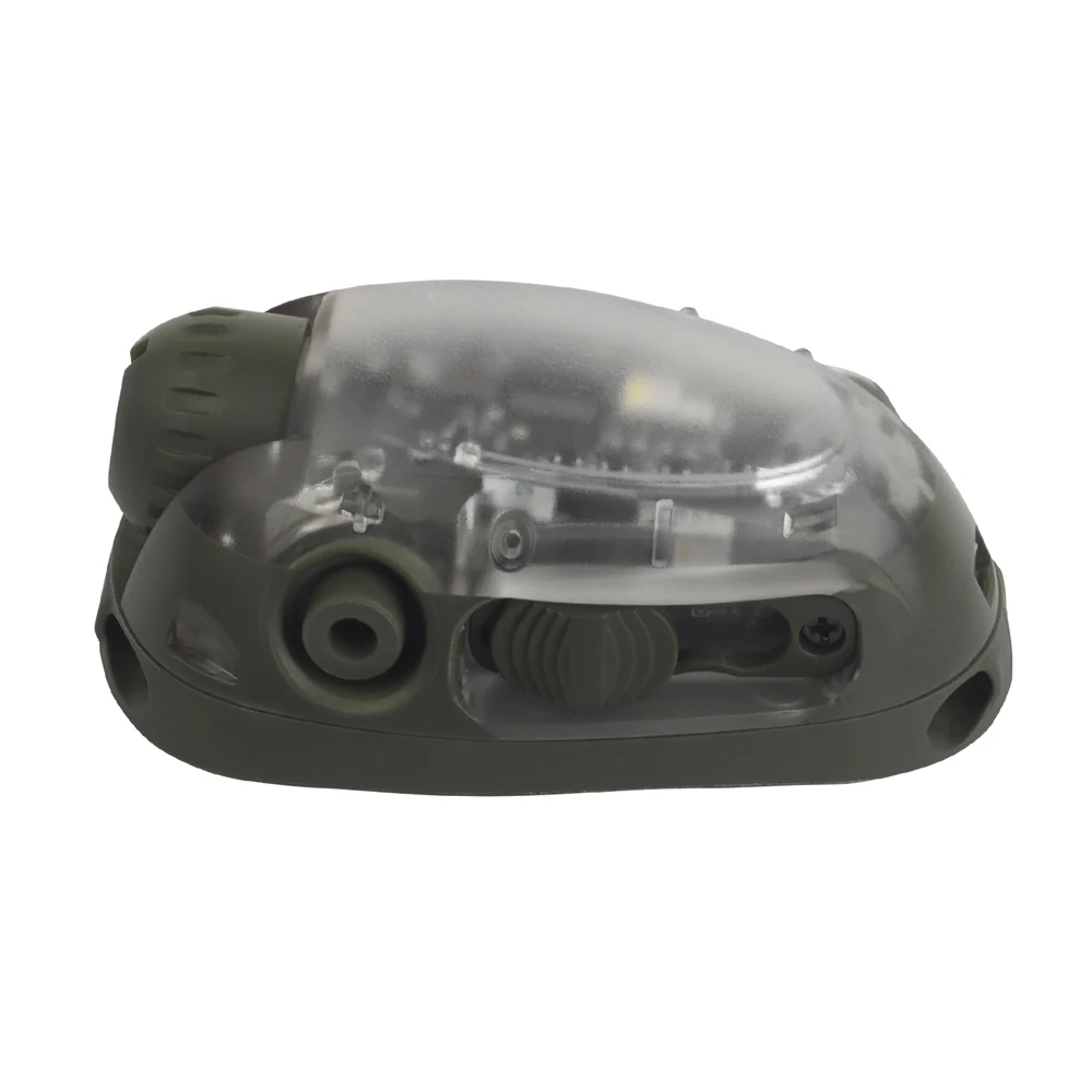 Luz táctica estroboscópica para casco LED señalización supervivencia