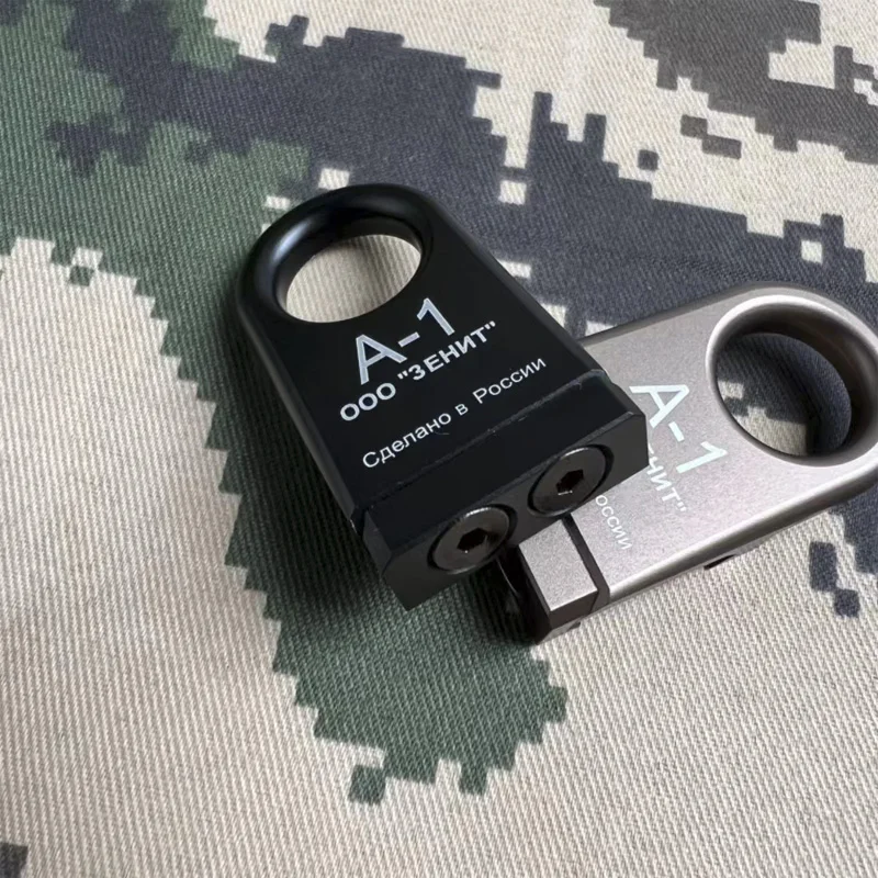 Base A-1 táctica Airsoft CNC con riel Picatinny y correas rápidas - imagen 2