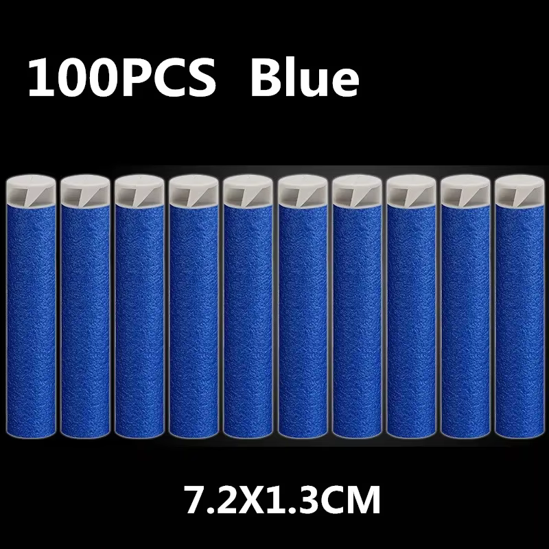 Dardos de repuesto Nerf – 100 unidades foam 7,2 cm - imagen 2