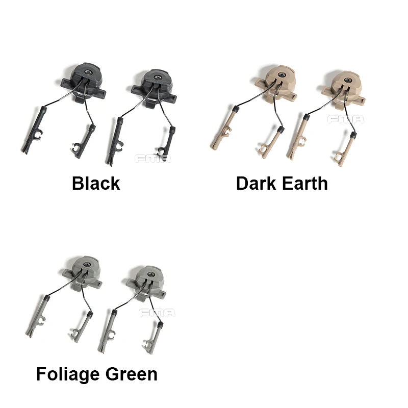 FMA EX 3.0 TW – Soporte adaptador riel para auriculares casco - imagen 4