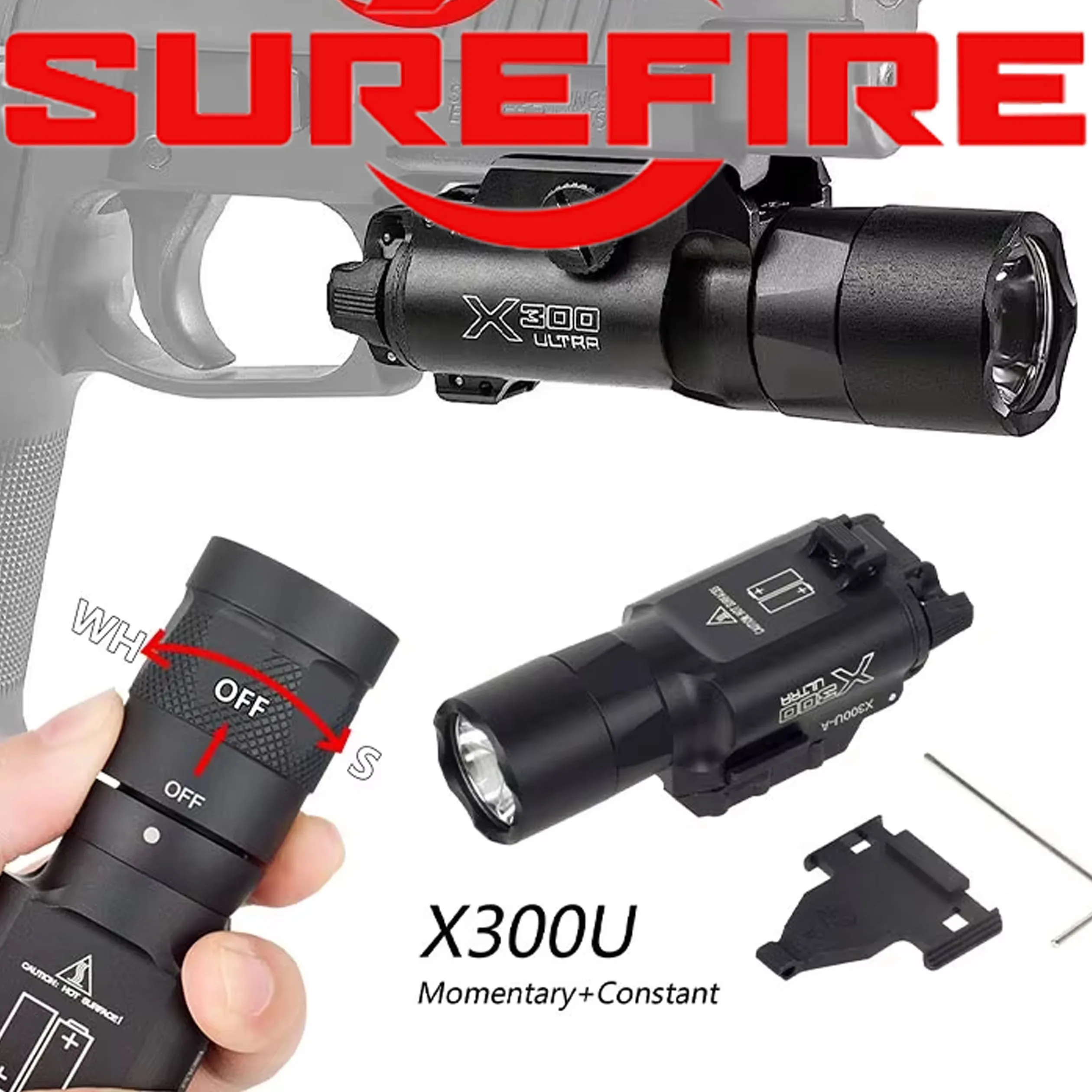 Streamlight TLR-8 linterna táctica estroboscópica para riel Picatinny - imagen 2