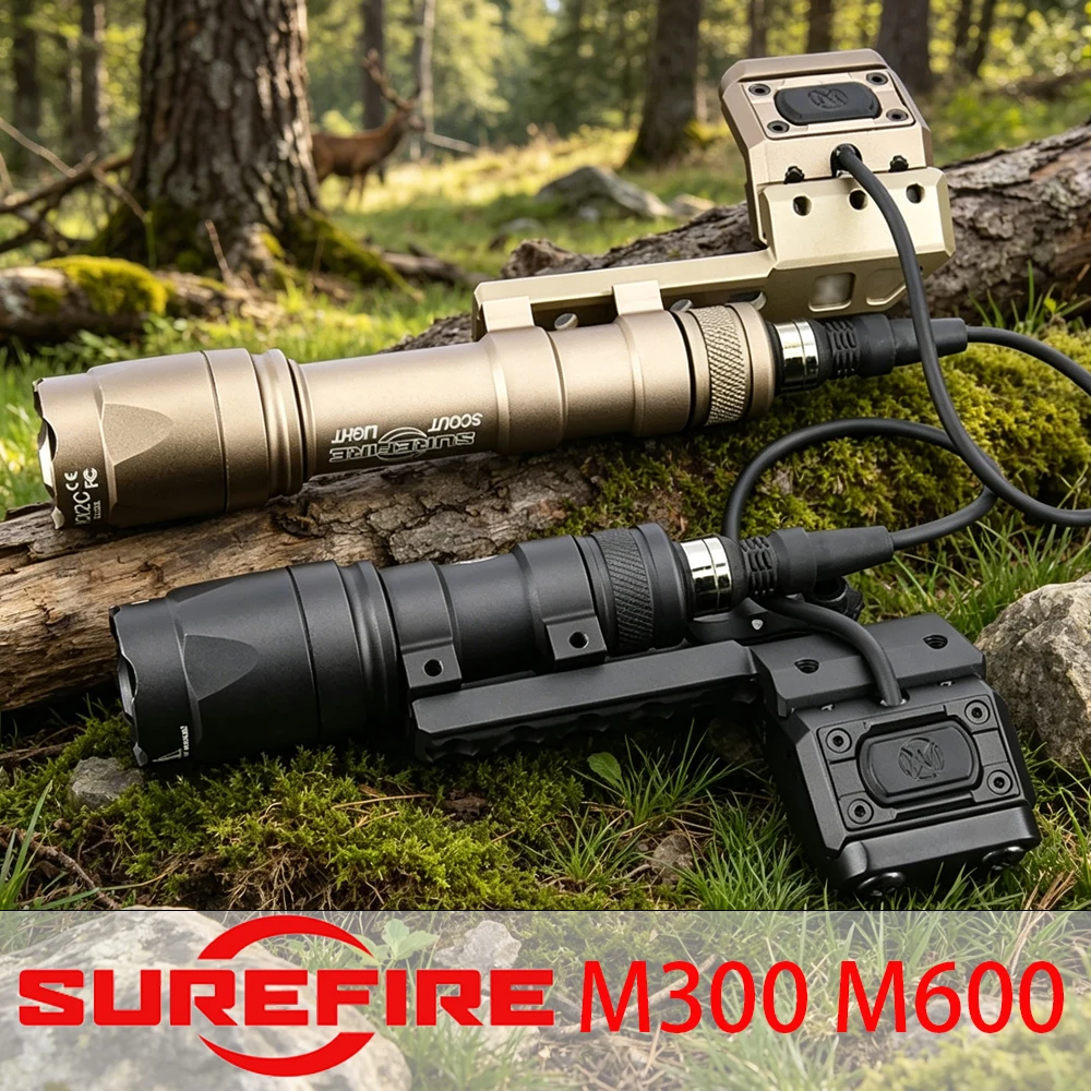 SureFire M600 linterna táctica interruptor de presión offset - imagen 4