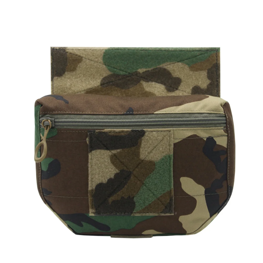 Paleta de colores disponibles: negro, camouflage, verde, beige