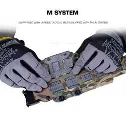 WRC 9mm Adaptador MOLLE horizontal táctico para cargador airsoft