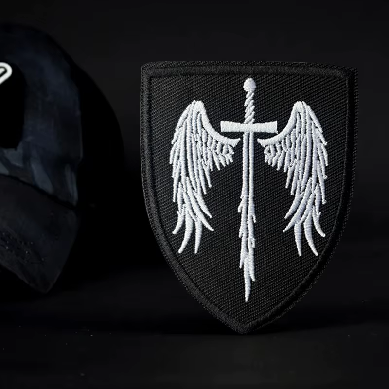 Parche táctico de estilo insignia moral