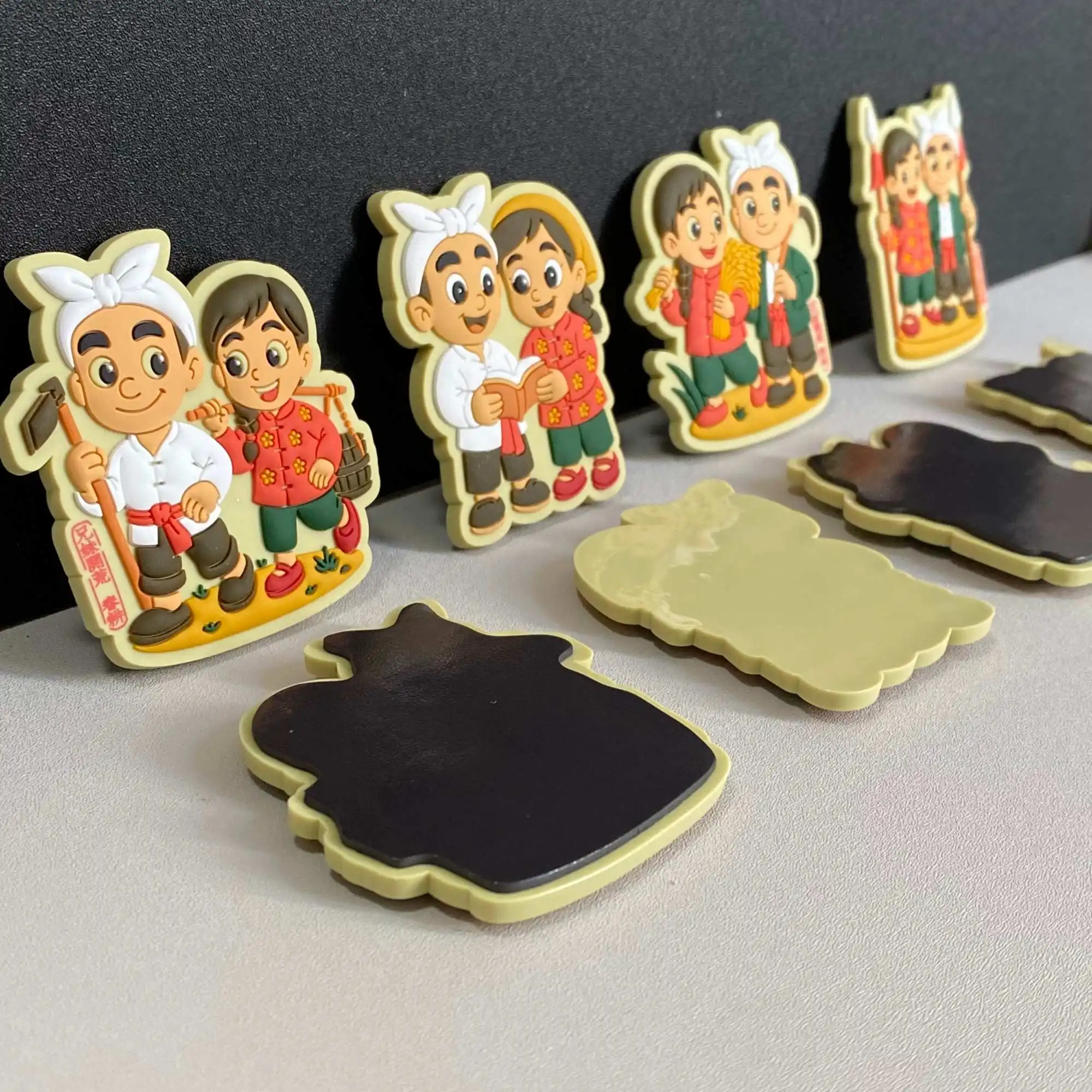 Imán de nevera de PVC personalizado 2D/3D – recuerdo turístico - imagen 2