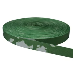 Cinta de camuflaje nylon blanca doble cara estilo KLMK táctica