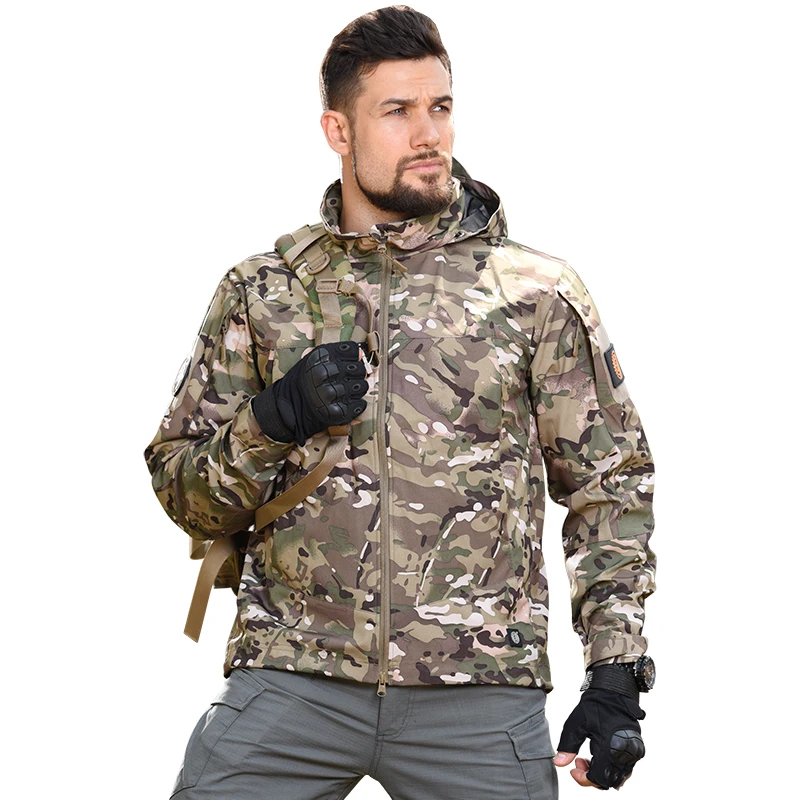 HAN WILD Chaqueta táctica de invierno impermeable ripstop para hombre - imagen 5