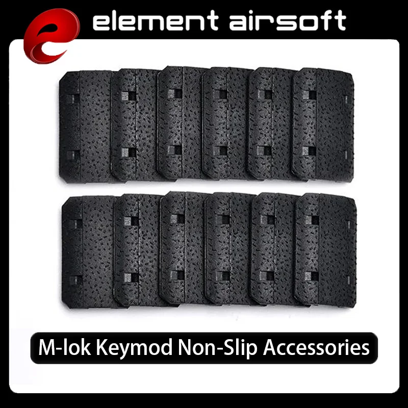 Cubierta táctica M-LOK/KeyMod de nailon para riel AR15 M4 GBB