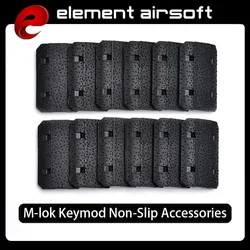 Cubierta táctica M-LOK/KeyMod de nailon para riel AR15 M4 GBB