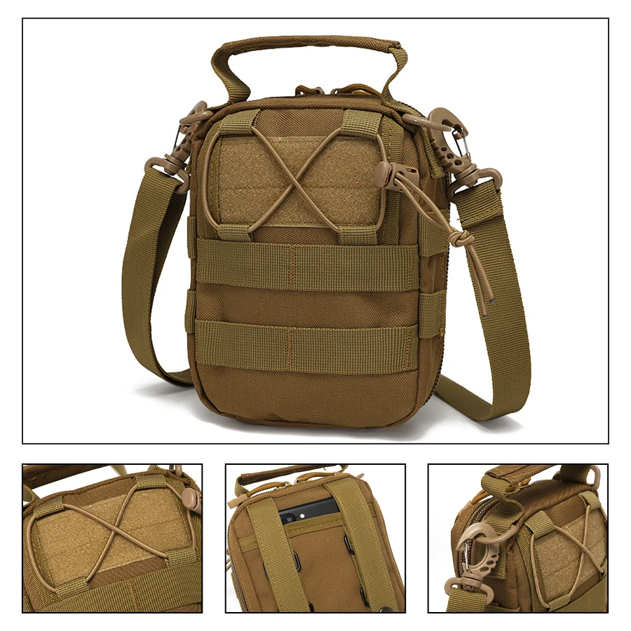 Bolsa bandolera para bicicleta resistente al desgaste, portaobjetos - imagen 5