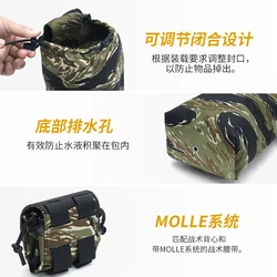 Bolsa reciclaje cartuchos MOLLE táctica plegable camuflaje