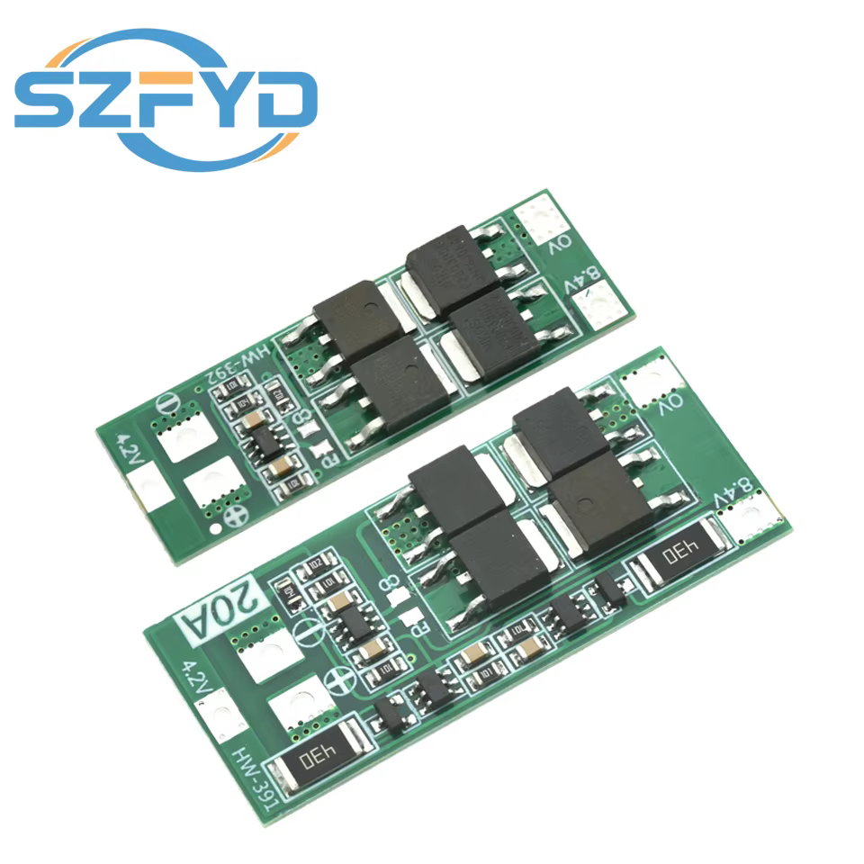 Placa BMS protección batería litio doble celda equilibrio