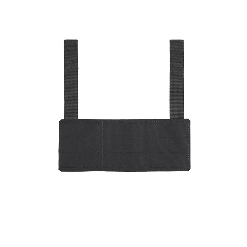Panel MOLLE frontal para portaplacas táctico, expansión modular