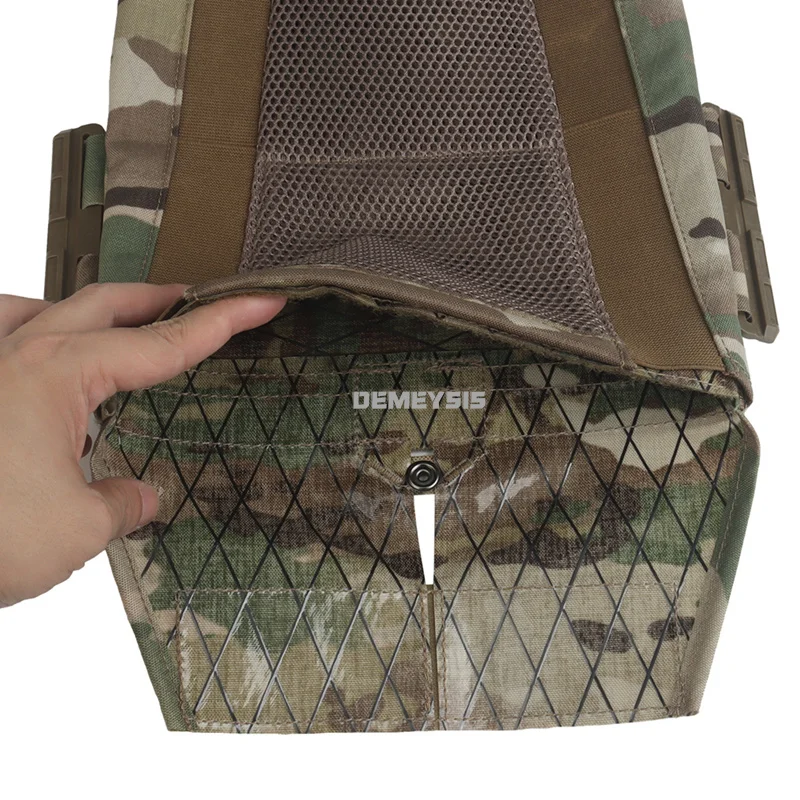 Chaleco táctico Airsoft modular MOLLE portaplacas liberación rápida - imagen 5