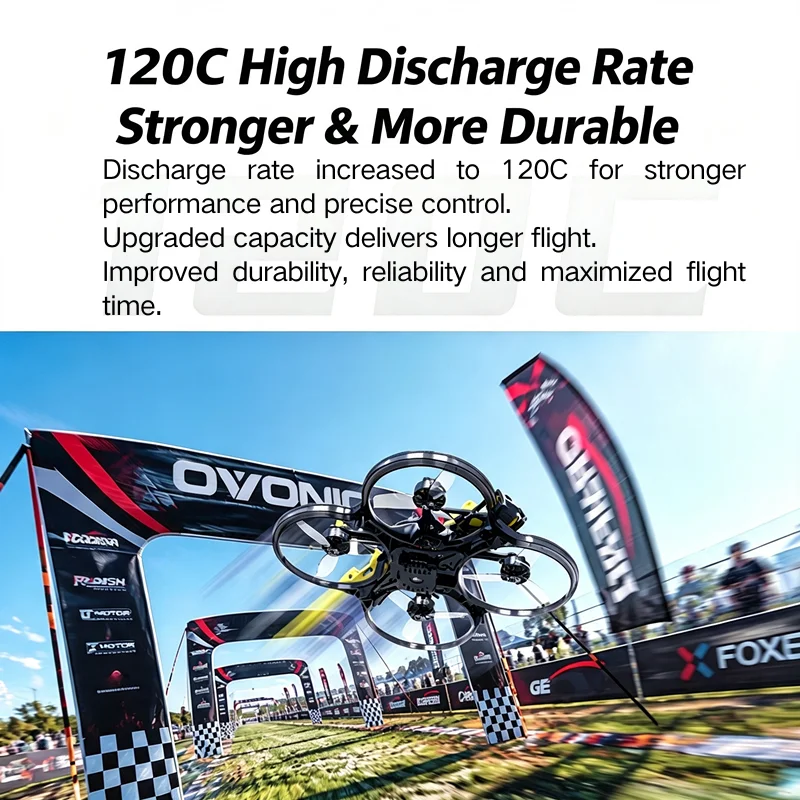 OVONIC Batería LiPo para dron FPV - imagen 4