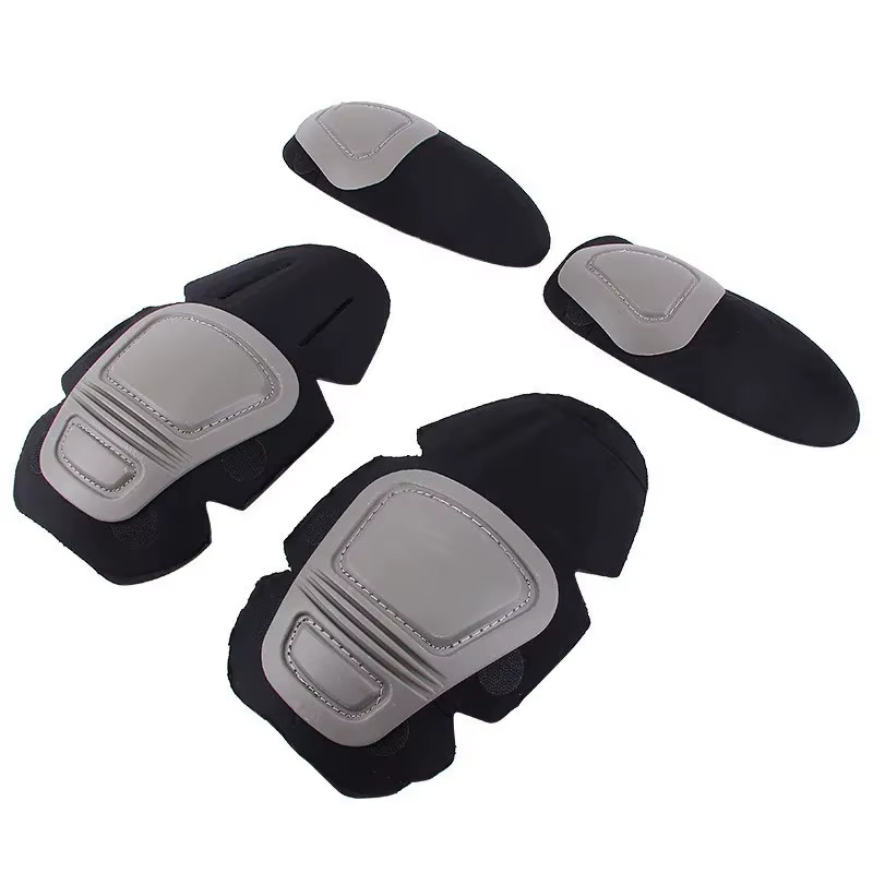 Rodillera y codera Airsoft ajustables – Protectores tácticos resistentes - imagen 2
