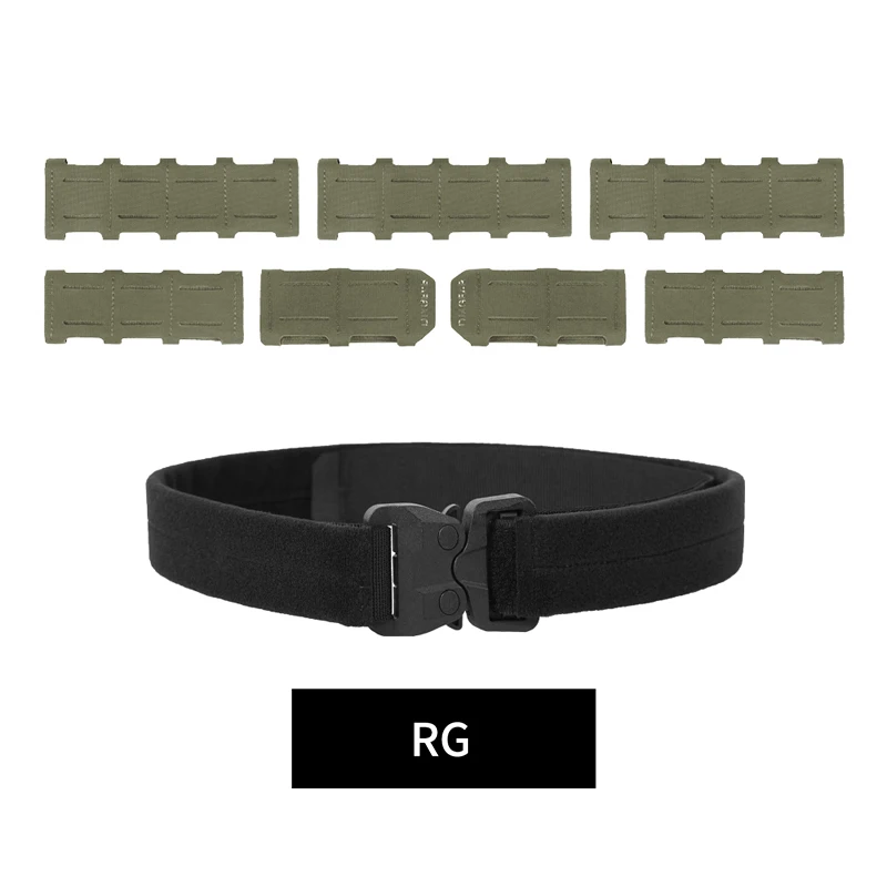 Cinturón táctico MOLLE nailon liberación rápida resistente airsoft - imagen 3