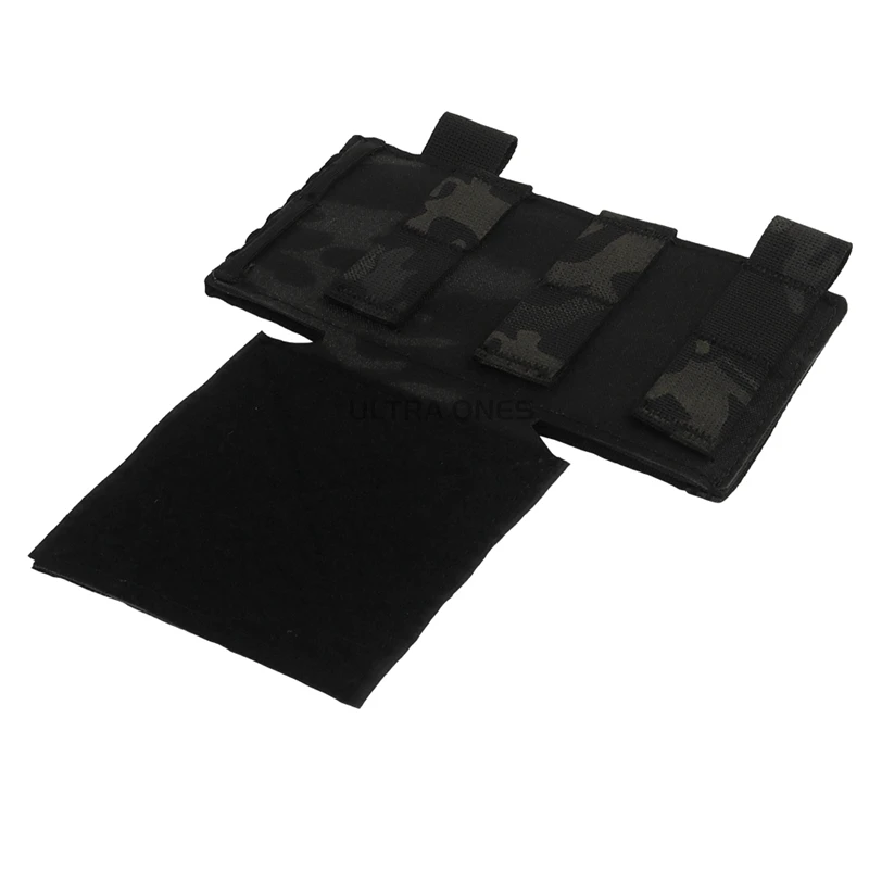 Bolsa lateral táctica MOLLE para portaplacas, radio y cargadores