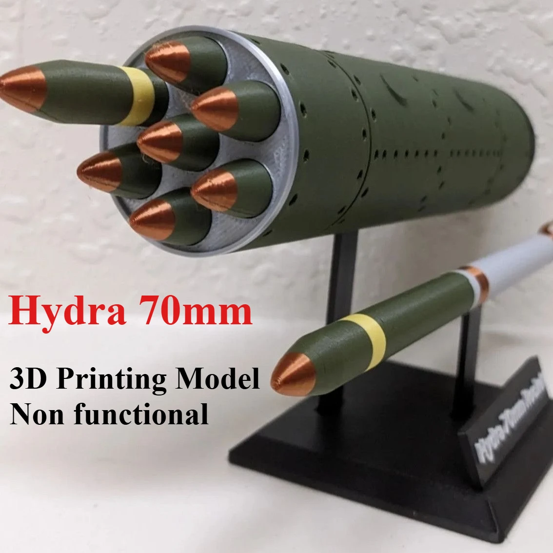 Heidela modelo militar impreso en 3D de lanzamiento DIY - imagen 3