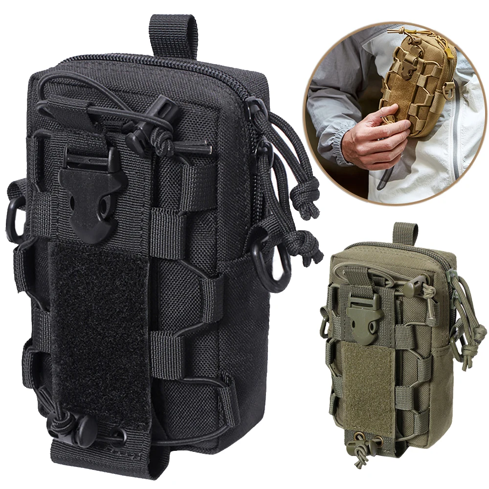Bolsa Molle EDC cinturón – Soporte botella agua, hervidor, camping - imagen 5