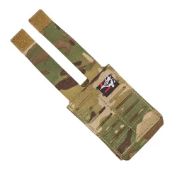 Bolsa táctica elástica para walkie-talkie con liberación rápida