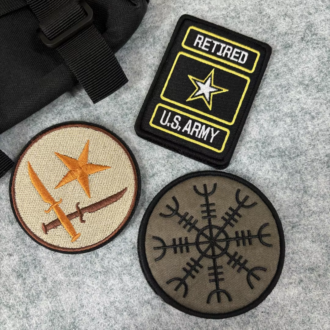 Parche con sistema de anclaje tipo velcro