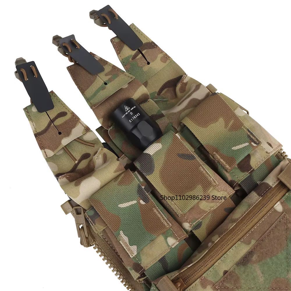 FCPC V5 Chaleco Portaplacas Táctico MOLLE con Bolsillo Hidratación - imagen 5