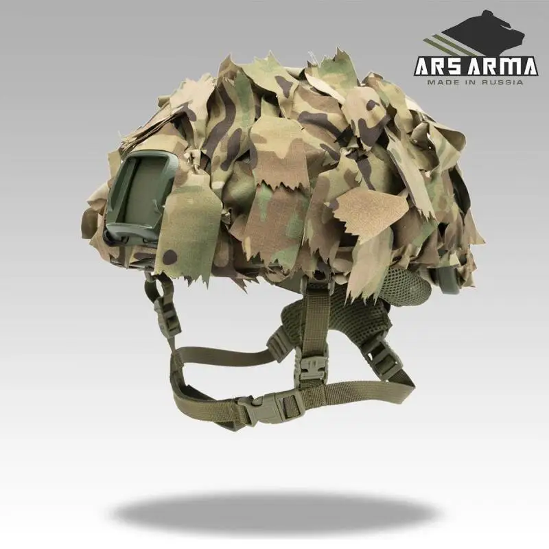 Casco táctico camuflaje infrarrojo malla 3D - imagen 4