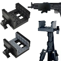Soporte rifle para trípode de caza con adaptador abrazadera