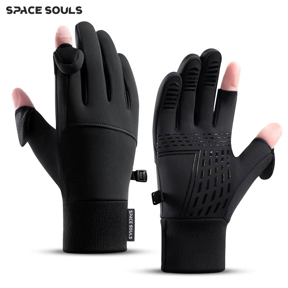 Guantes tácticos de invierno a prueba de viento con pantalla táctil - imagen 3
