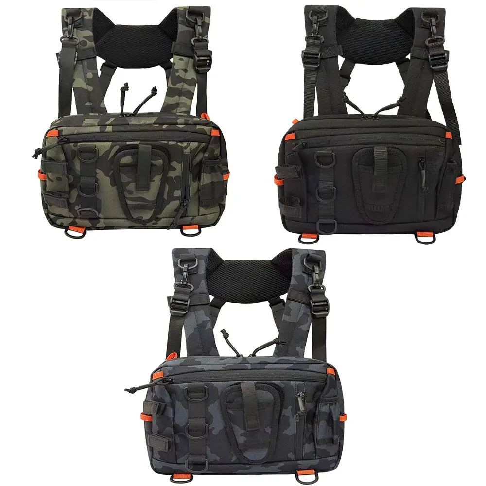 Bolsa táctica pecho EDC multifunción para chaleco o mochila - imagen 4