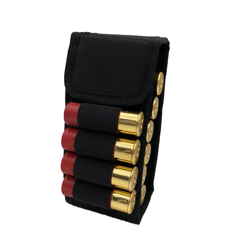 Porta cartuchos de escopeta MOLLE plegable bandolera táctica recarga - imagen 4