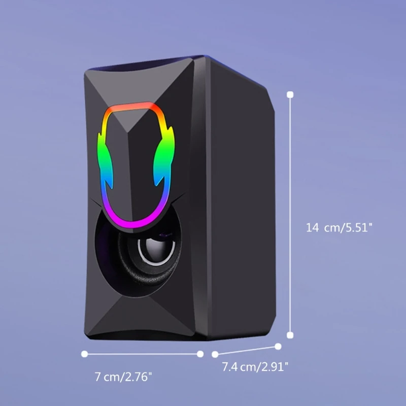 Empaque y contenido del altavoz OOTDTY K1KF