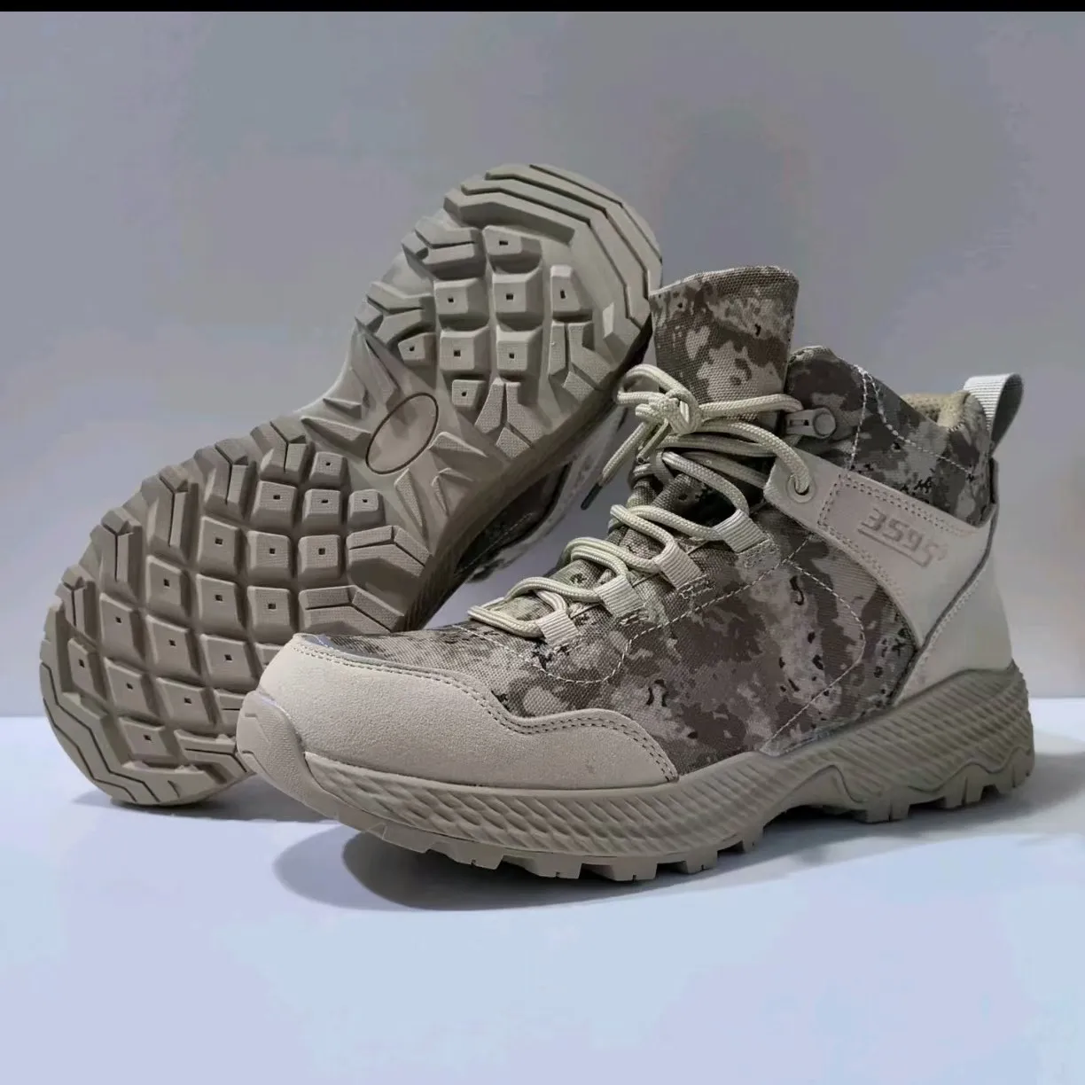 Botas tácticas outdoor hombre – Suela antideslizante todoterreno - imagen 3