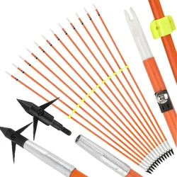 Arco recurvo de pesca con flecha de fibra de vidrio