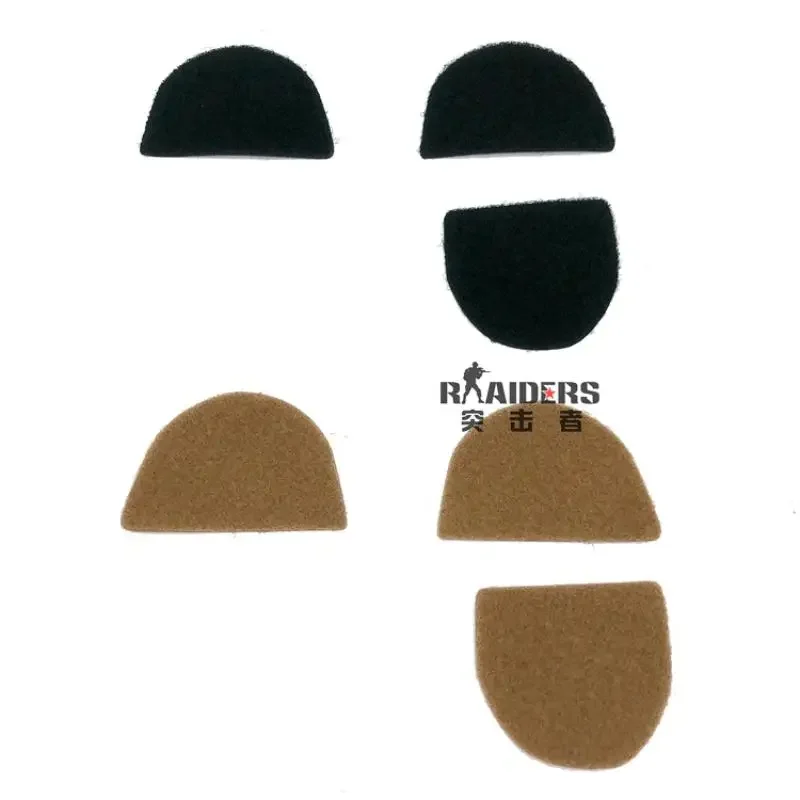 Pegatinas tácticas peludas para auriculares COMTAC/Impact/MSA - imagen 3
