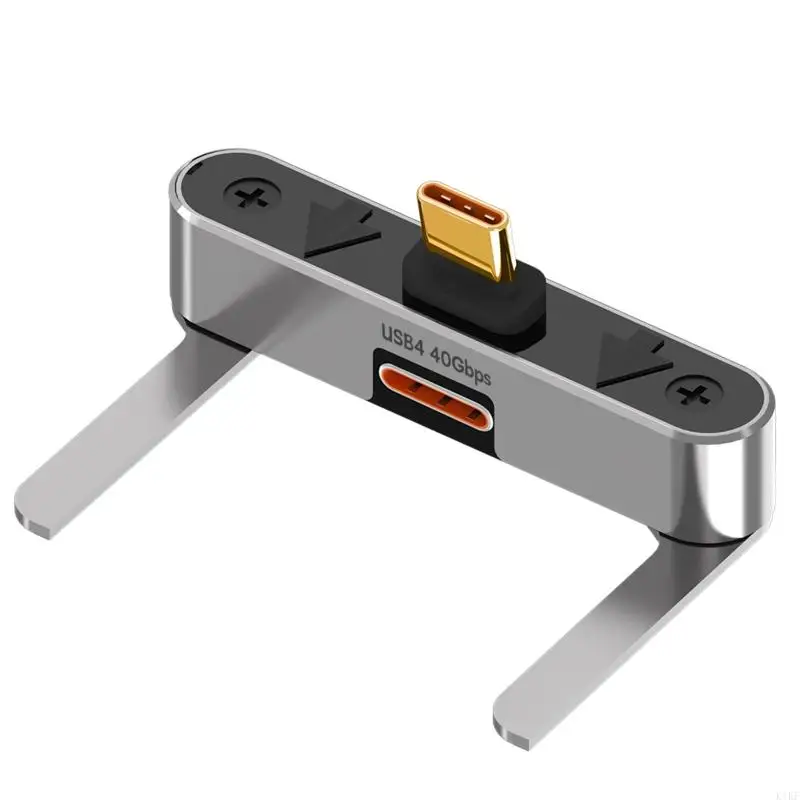 Detalle de la construcción en aluminio y conectividad USB-C
