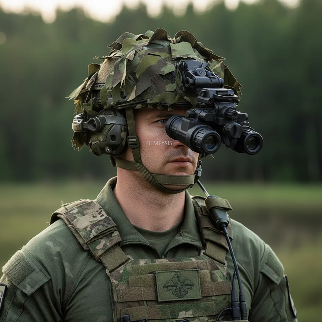 Funda de casco táctica camuflaje con corte láser 3D universal - imagen 3