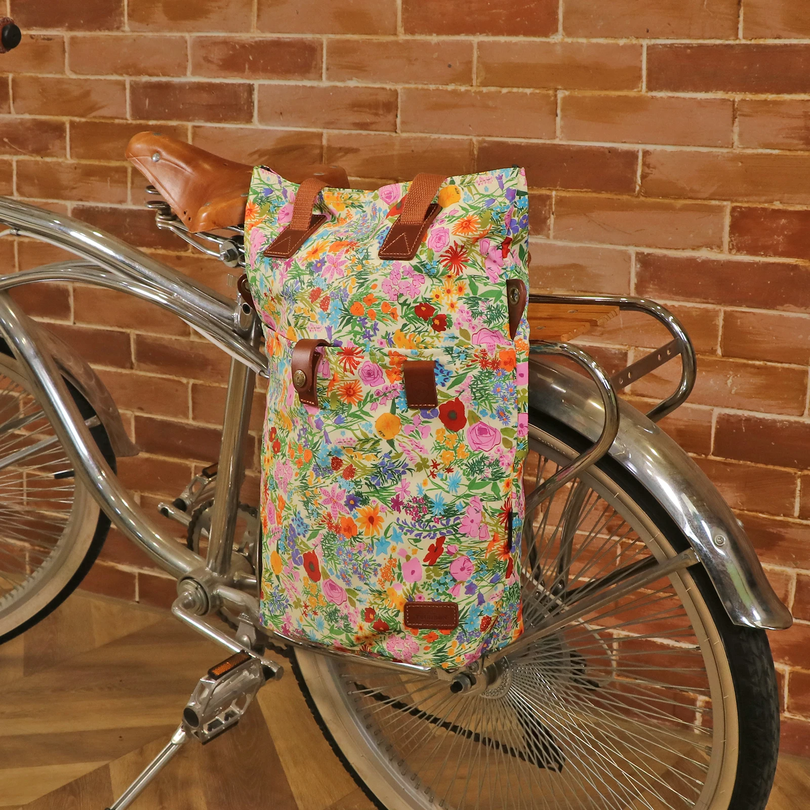 Tourbon bolsa trasera para bicicleta de nailon, fácil instalación - imagen 5
