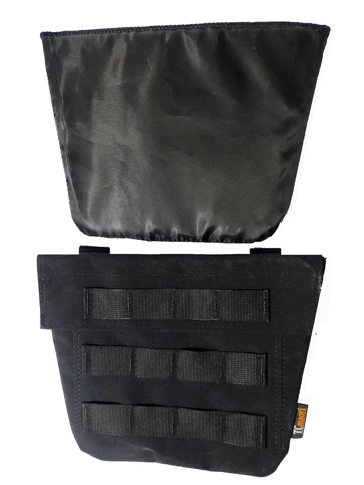 Chaleco táctico protector con MOLLE y bolsa frontal