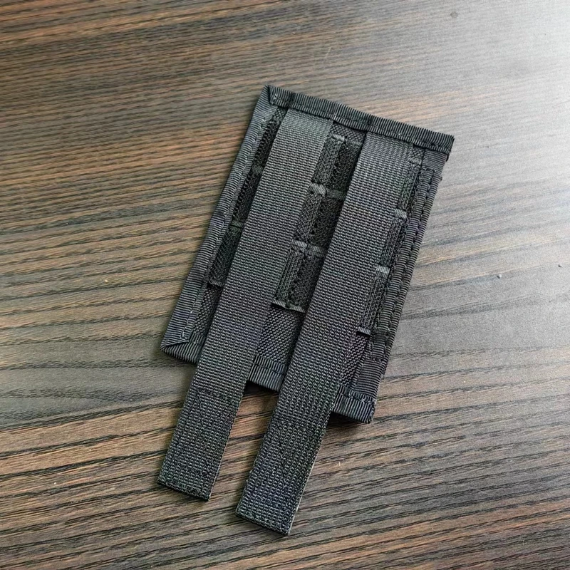 Chaleco táctico con cubierta transparente para identificación y velcro - imagen 3