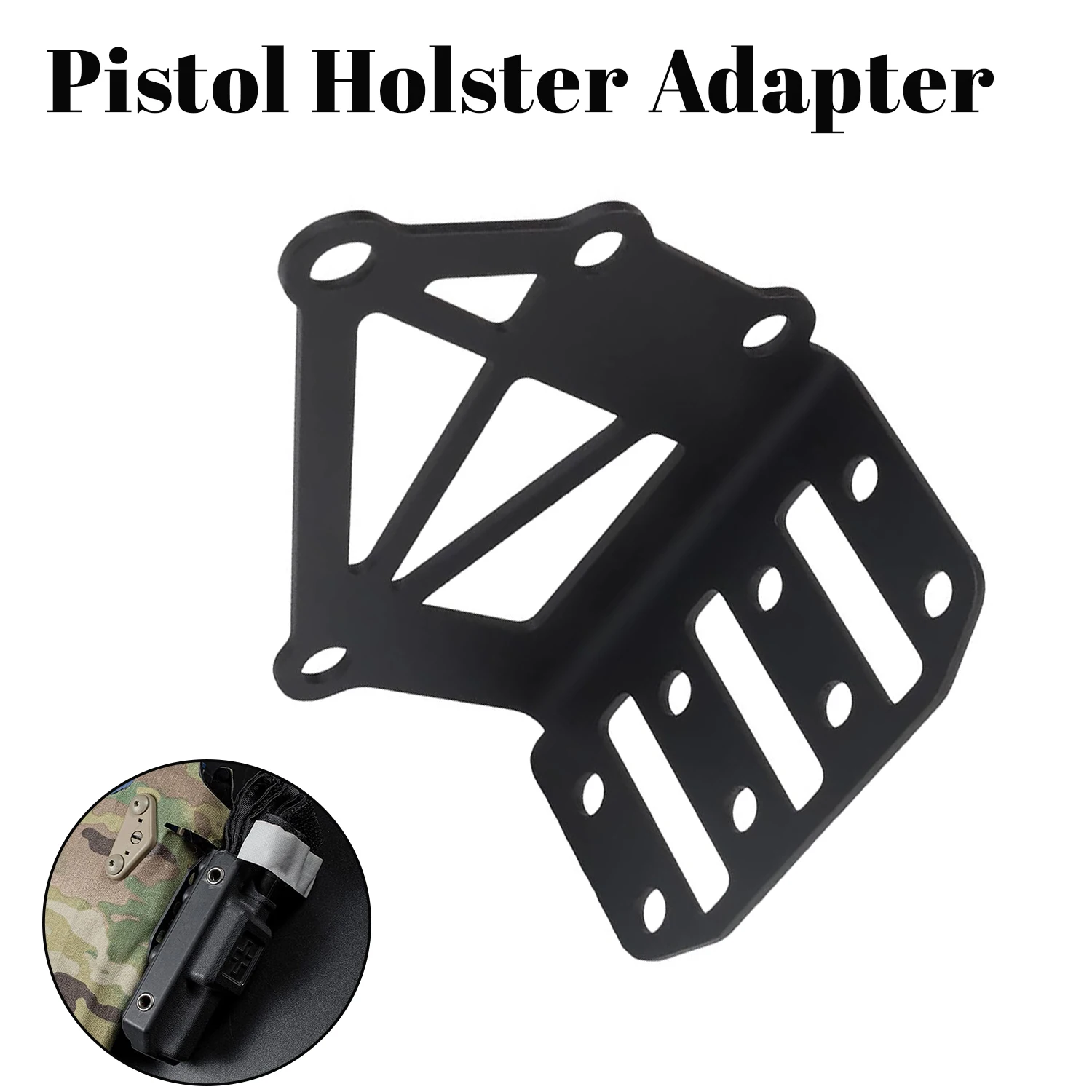 Placa de extensión QLS para funda de pistola de airsoft