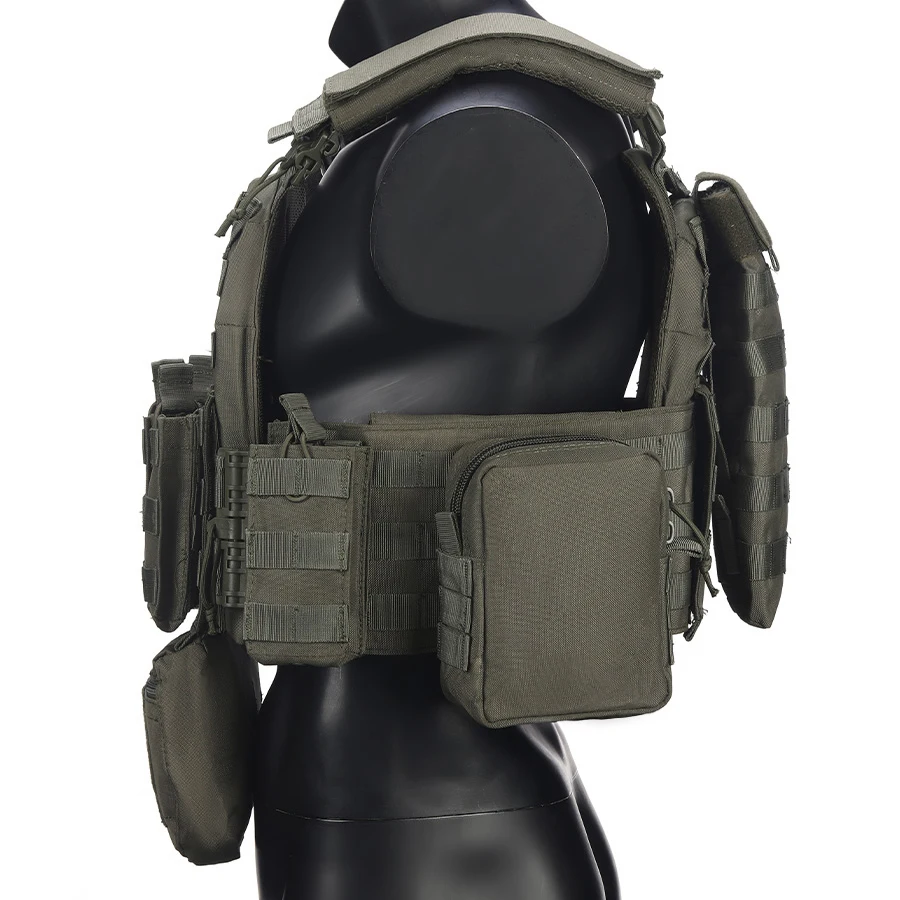 Chaleco táctico de entrenamiento con liberación rápida y correas ajustables - imagen 2