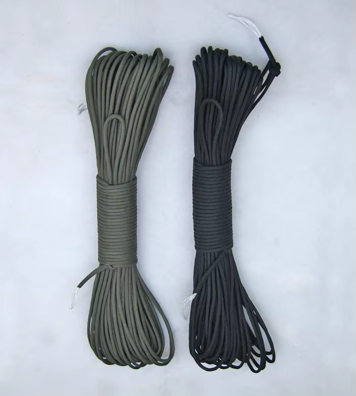 Cuerda extendida mostrando longitud