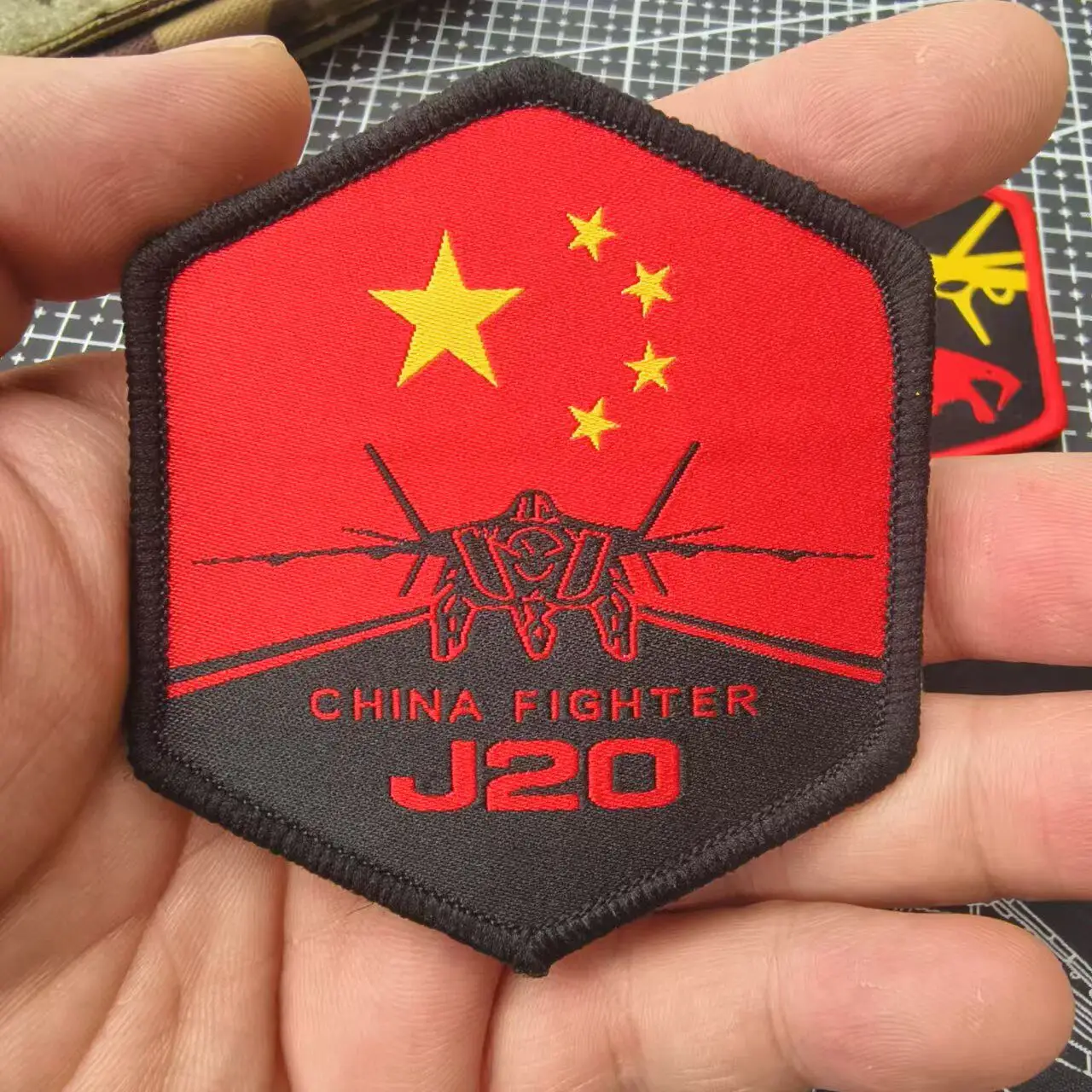 Parche táctico de velcro para mochila e insignia de brazo - imagen 3