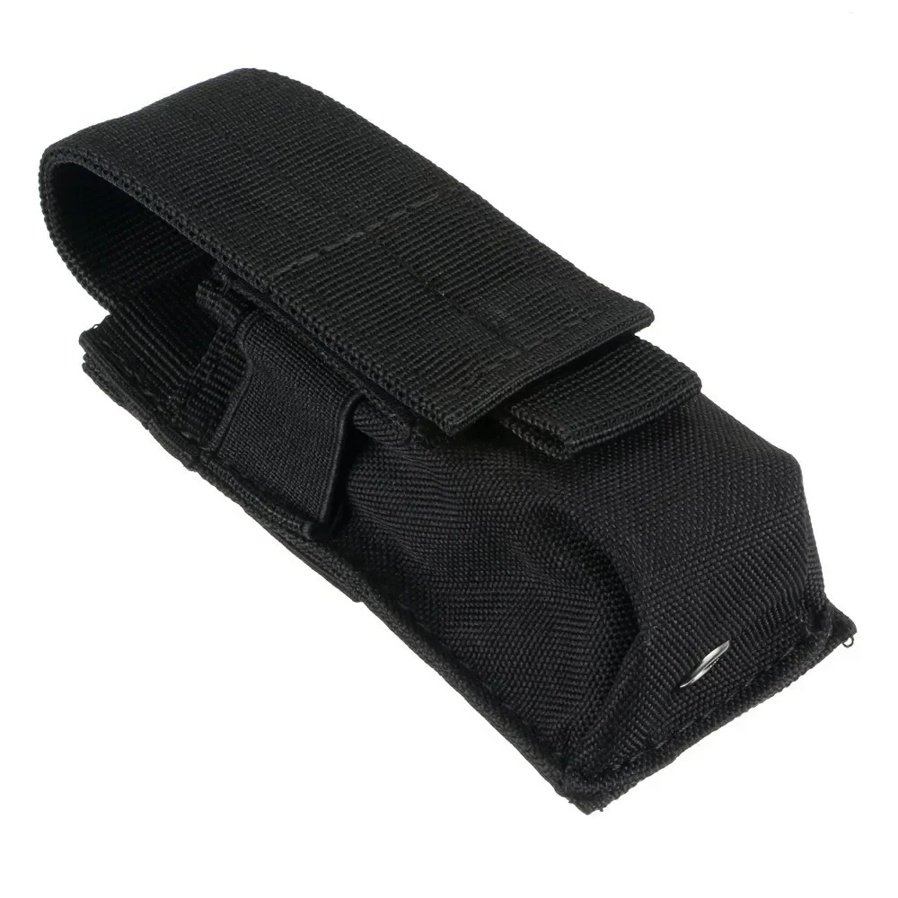 Bolsa táctica MOLLE individual para linterna y cargador de pistola - imagen 5
