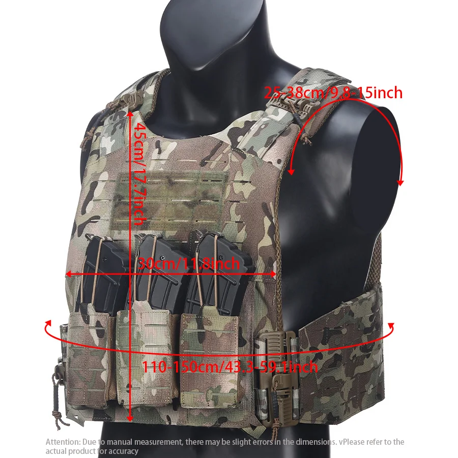 Chaleco MOLLE de caza con láser multifuncional y bolsa ligera - imagen 5