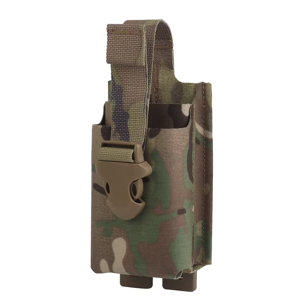 Bolsa táctica doble para cargadores AR-15 5.56 con MOLLE - imagen 2
